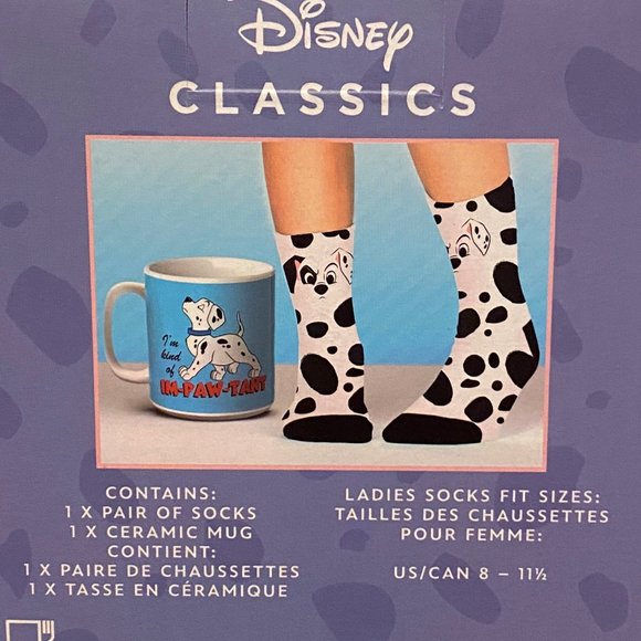 Disney Classics Dalmatian Mug and Socks Set - Picture 7 of 8